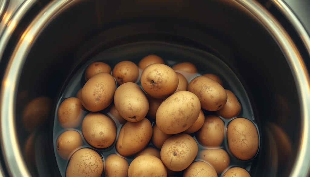 Kartoffeln waschen