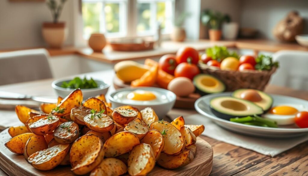 Kartoffeln zum Frühstück gesund