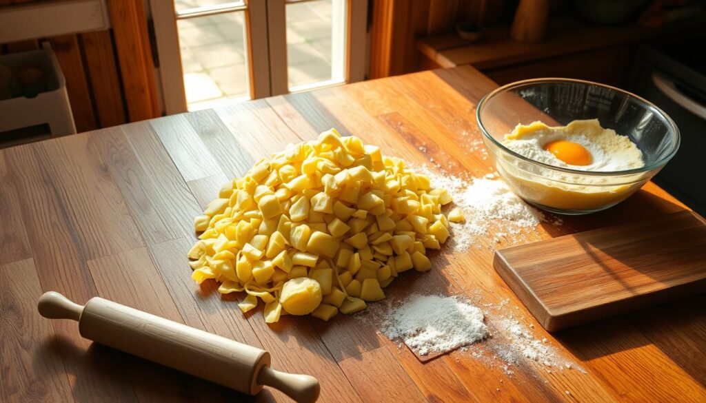Kartoffelnudel Zubereitung