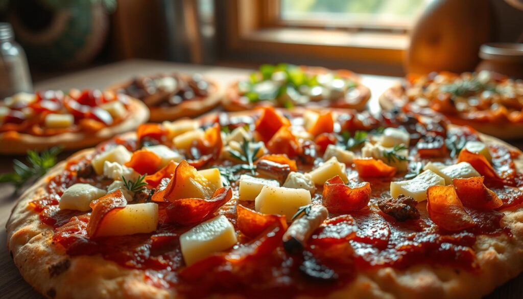 Kartoffelpizza Variationen