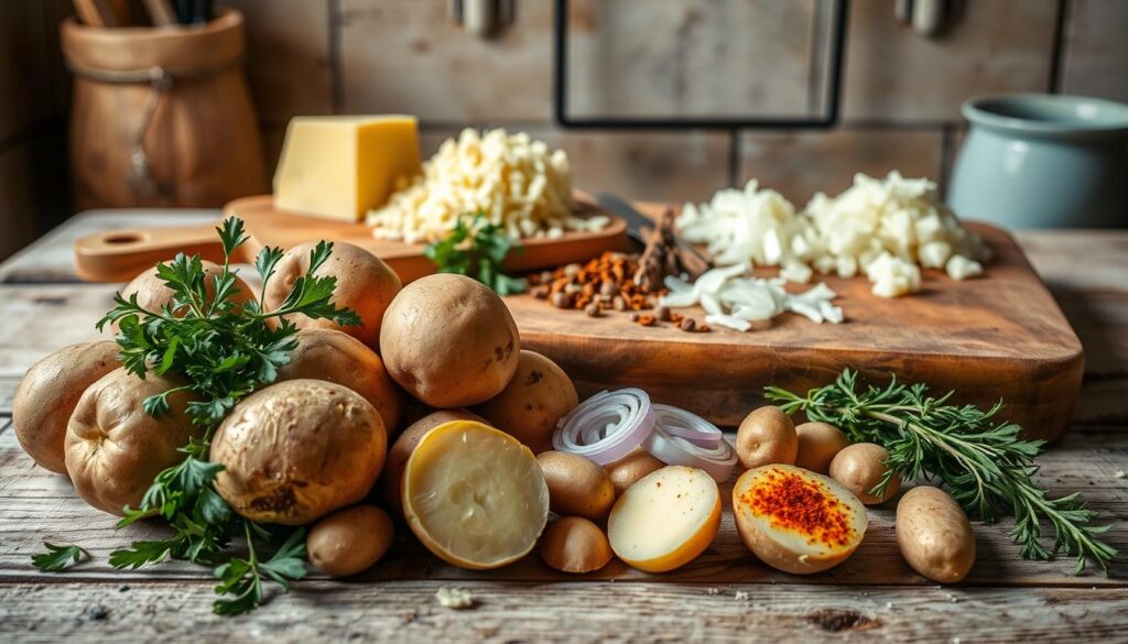 Kartoffelpizza Zutaten
