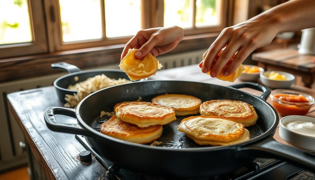 Kartoffelpuffer Zubereitung