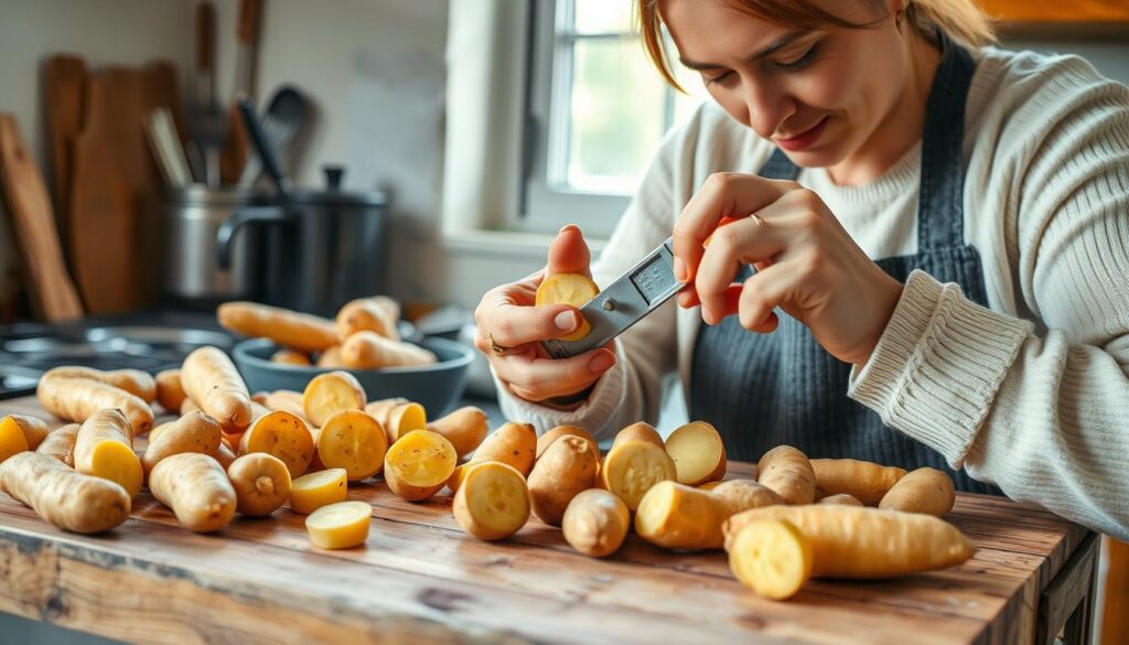 Kartoffelreinigung Fehler