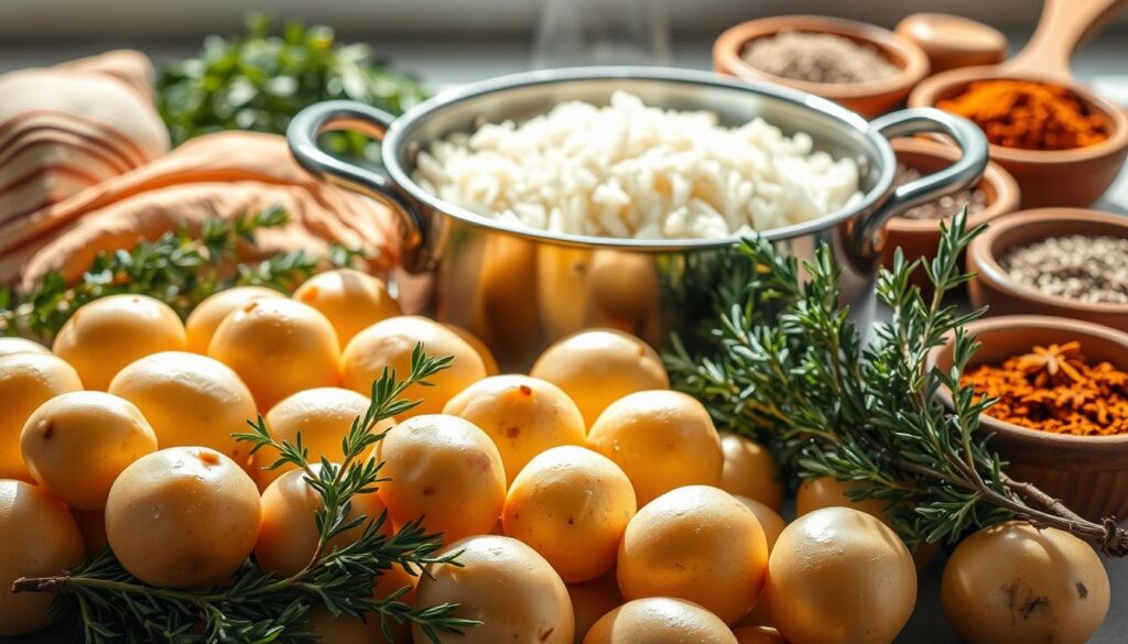 Kartoffelrisotto Zutaten