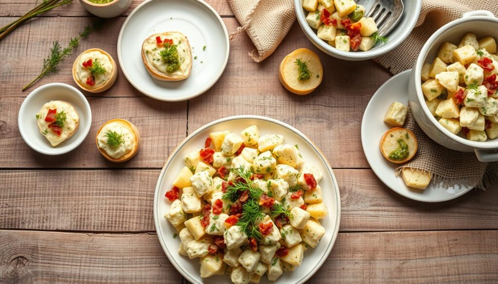 Kartoffelsalat Serviervorschläge