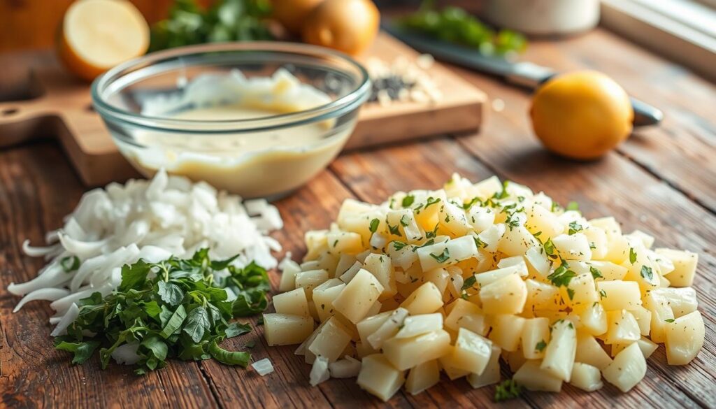 Kartoffelsalat Zubereitung