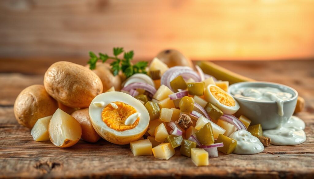 Kartoffelsalat Zutaten