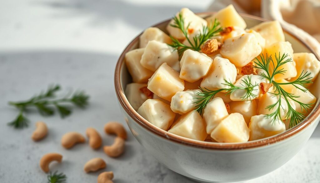 Kartoffelsalat mit Cashewmus