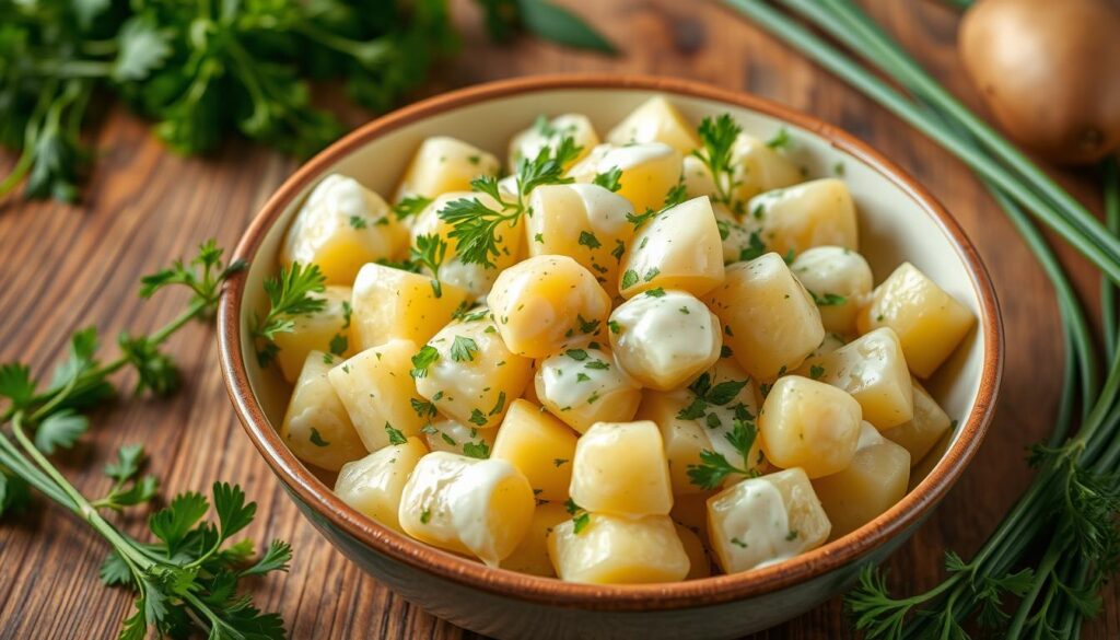 Kartoffelsalat mit Kräutern