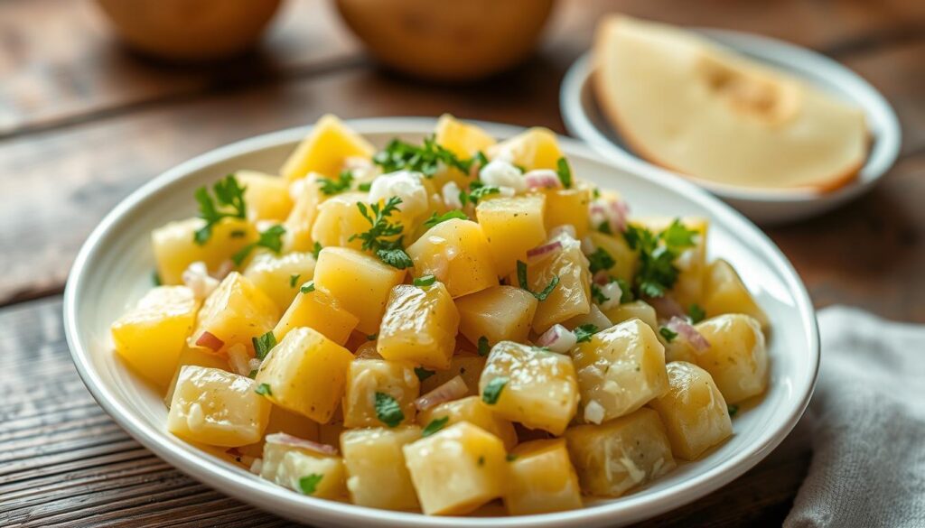 Kartoffelsalat ohne Ei Rezept