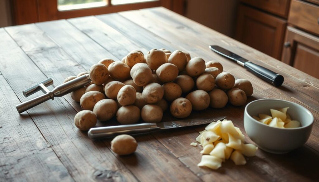 Kartoffelschale Rezept