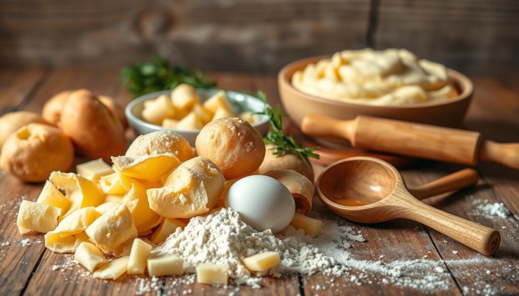 Kartoffelteig Zutaten