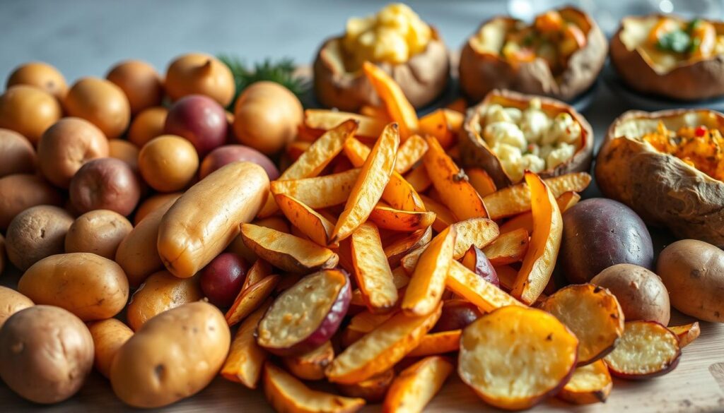 Kartoffelvarianten als Beilage