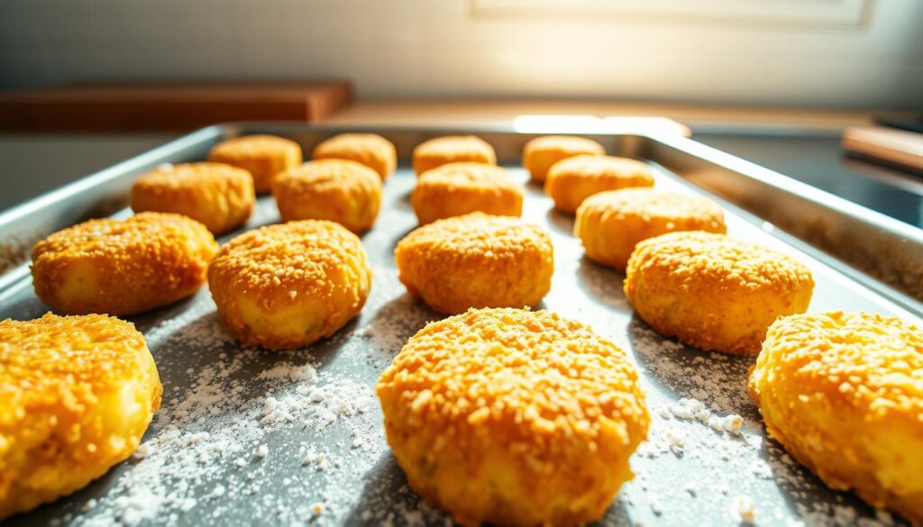 Knusprige Kroketten im Backofen