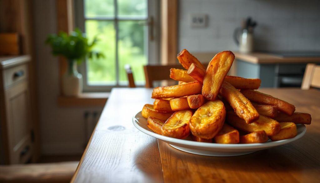 Kochbananen Pommes Rezept