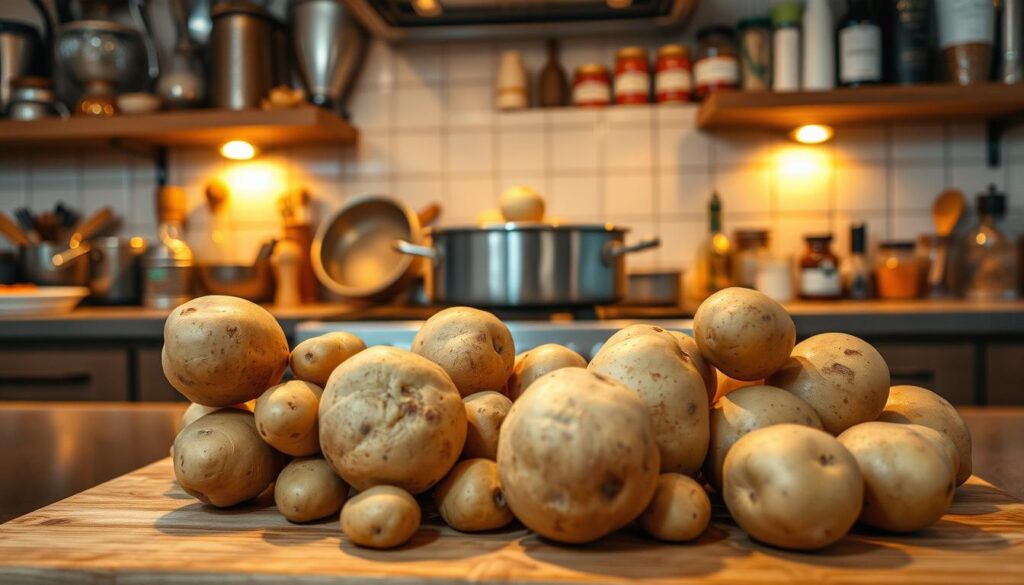 Kochen mit Kartoffel Stärkegehalt