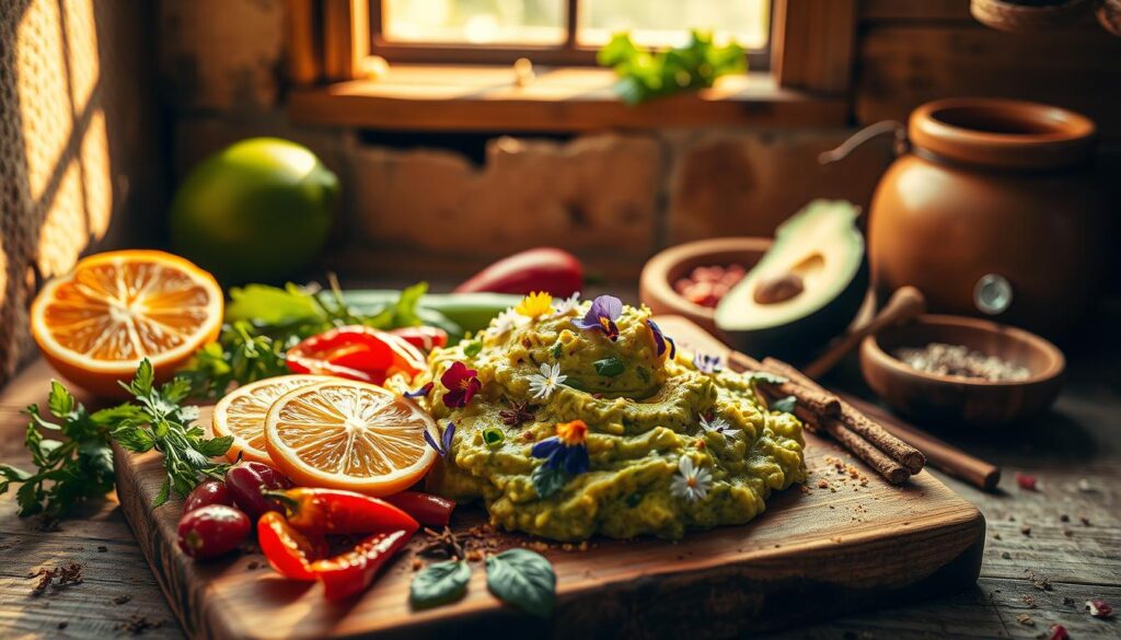 Kreative Guacamole Variationen