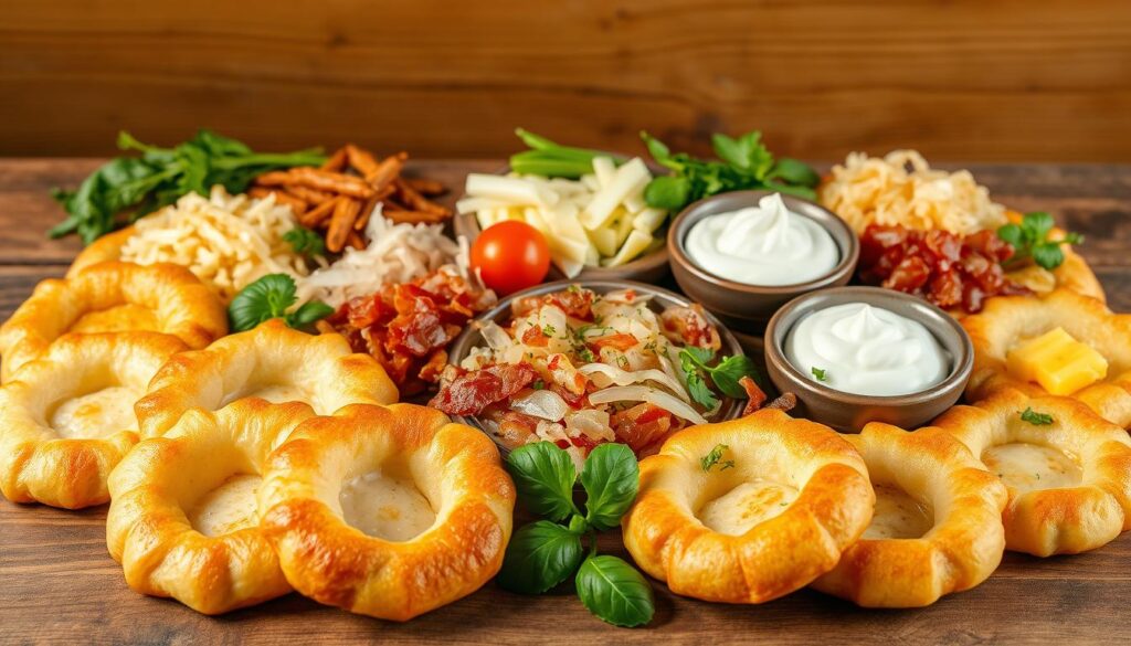 Kreative Langos Beläge