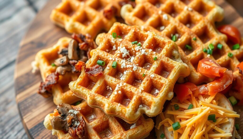 Kreative Toppings für Kartoffelwaffeln