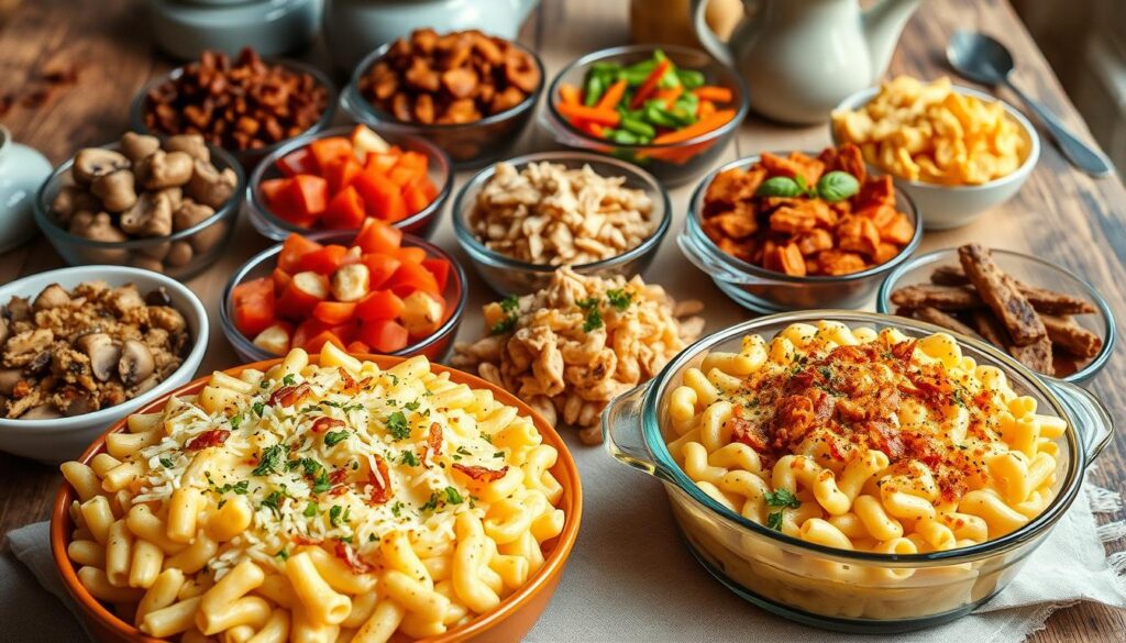 Kreative Variationen Mac and Cheese