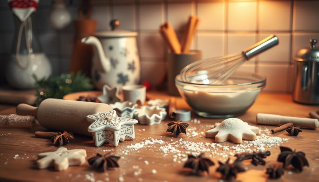Küchentools für Weihnachtsgebäck