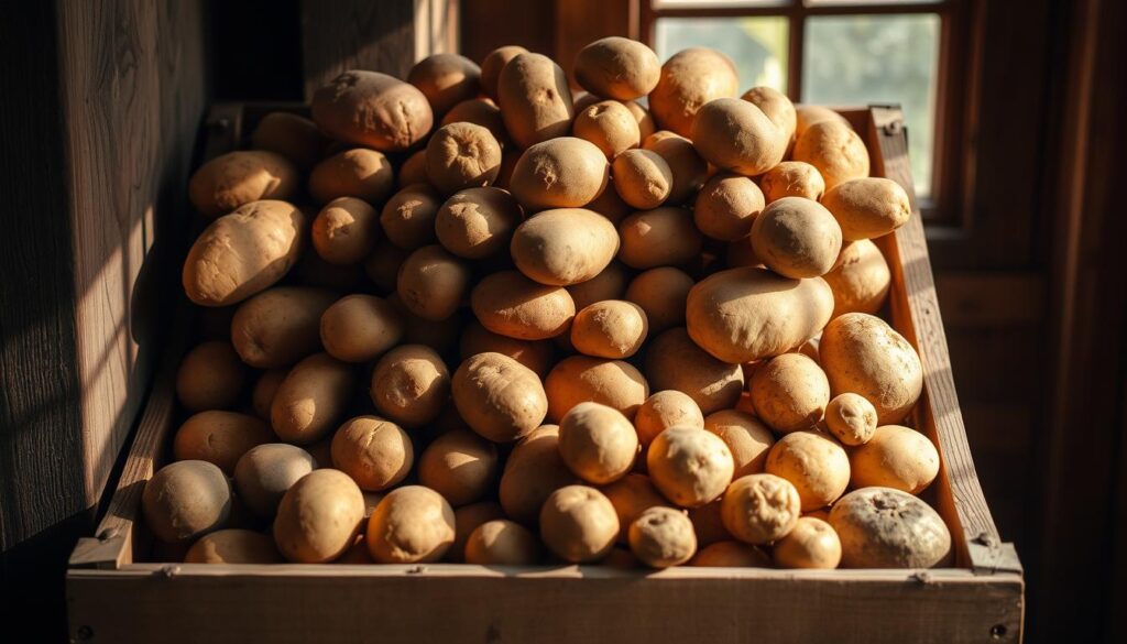 Lagerung von Kartoffeln