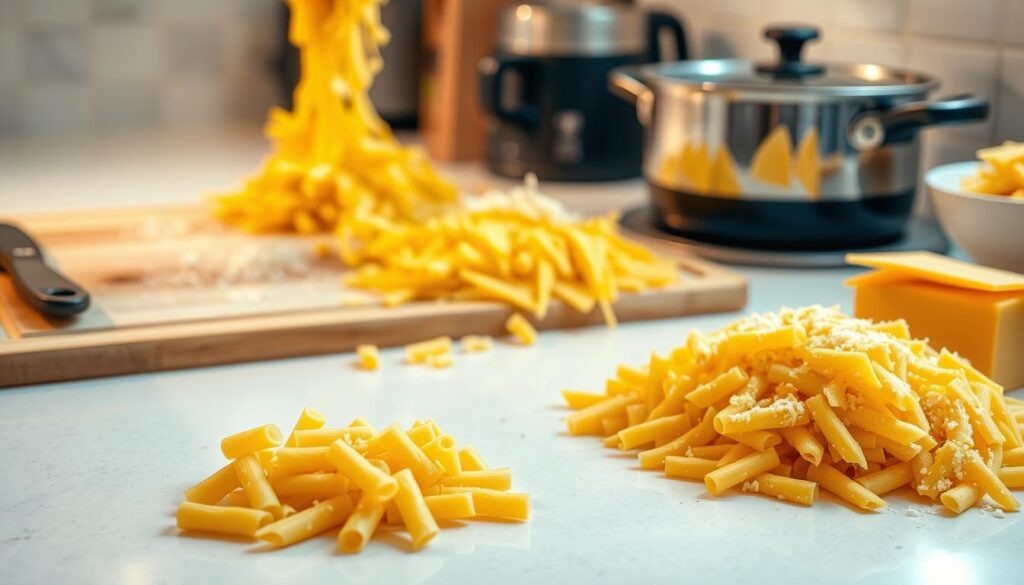 Makkaroni Käse Zubereitung