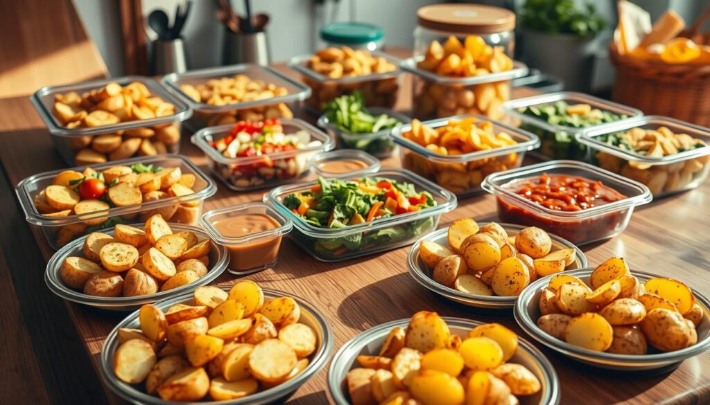 Meal Prep Kartoffeln