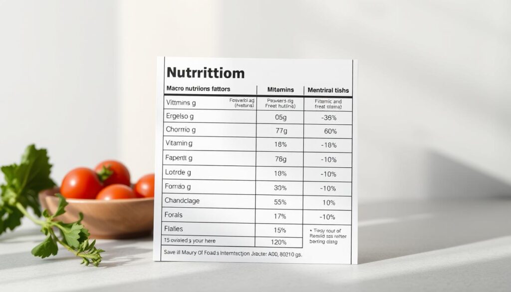 Nährwertinformationen und gesundheitliche Aspekte