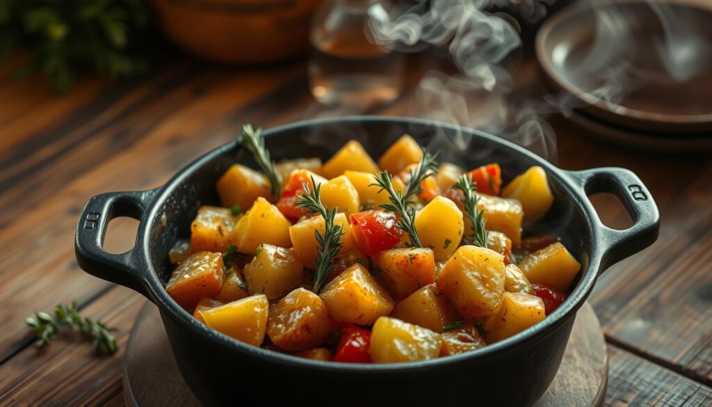 One Pot Gerichte vegetarisch Kartoffeln