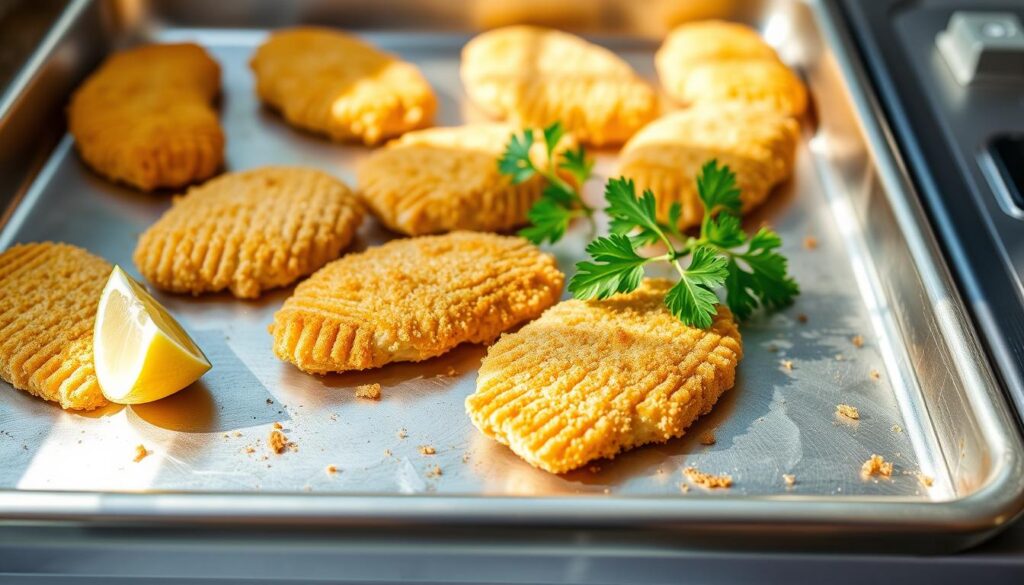 Panierstrecke für Schnitzel