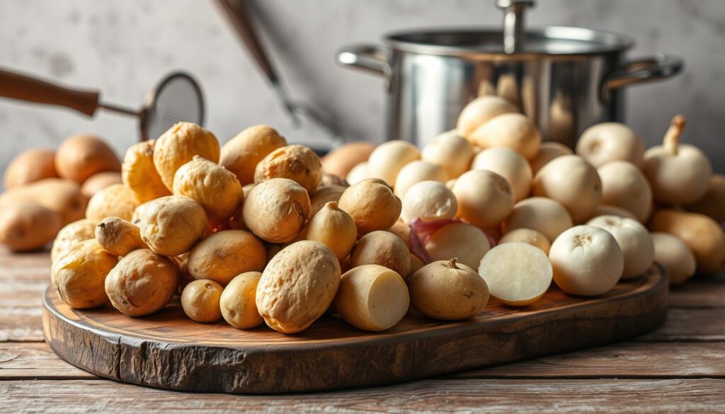 Pellkartoffeln versus geschälte Kartoffeln