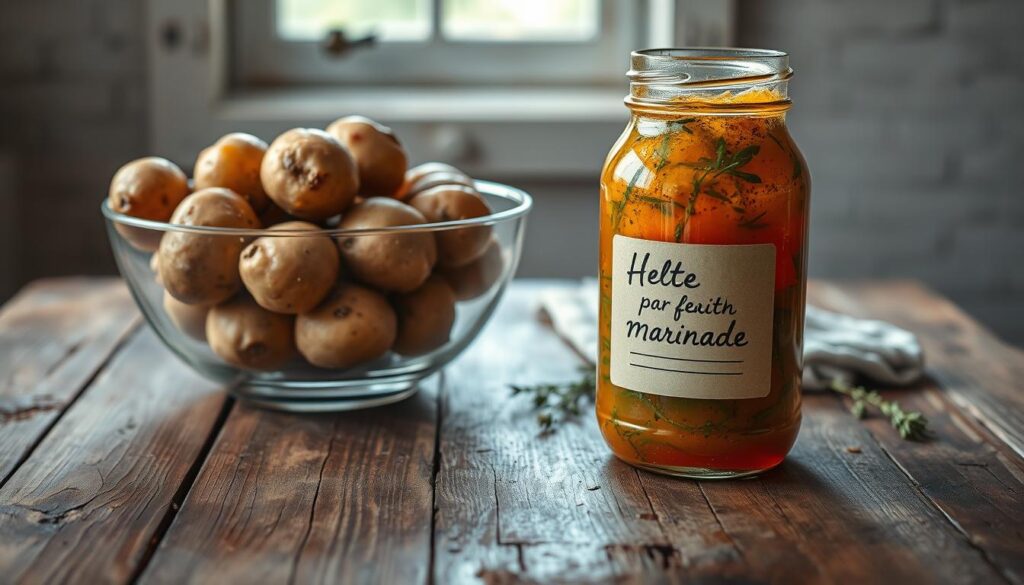 Perfekte Marinade für Kartoffeln