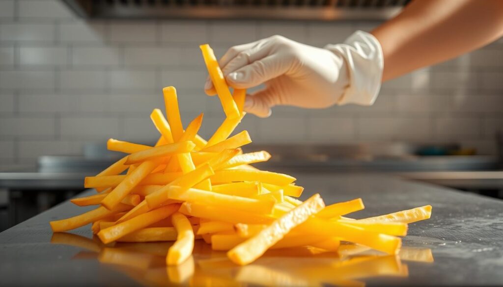 Perfekte Pommes Zubereitung