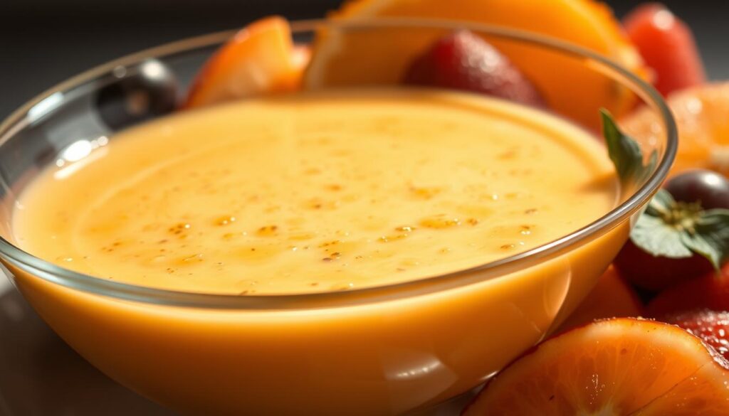 Perfektes Dressing für Obstsalat