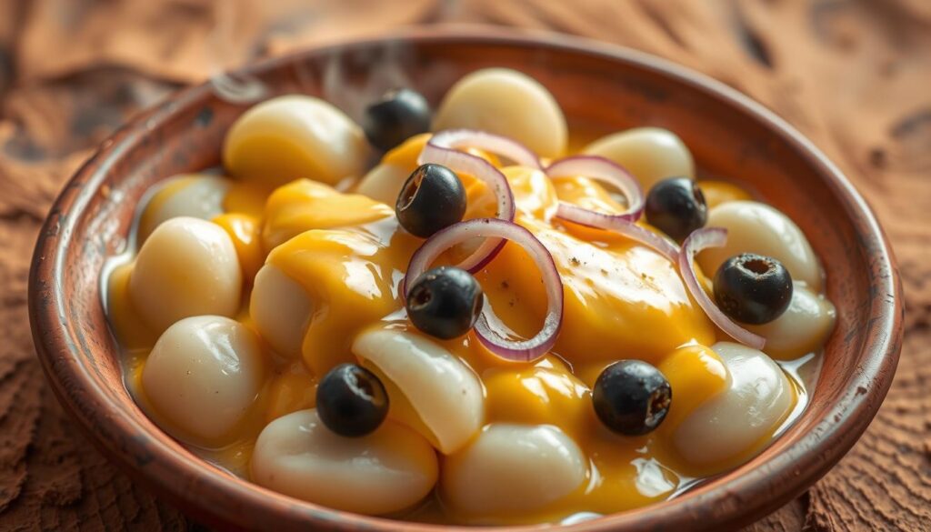 Peruanisches Kartoffelgericht