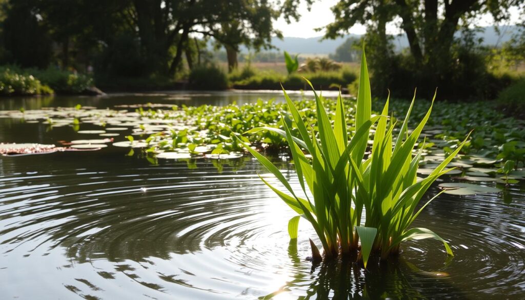 Pflege im Gartenteich