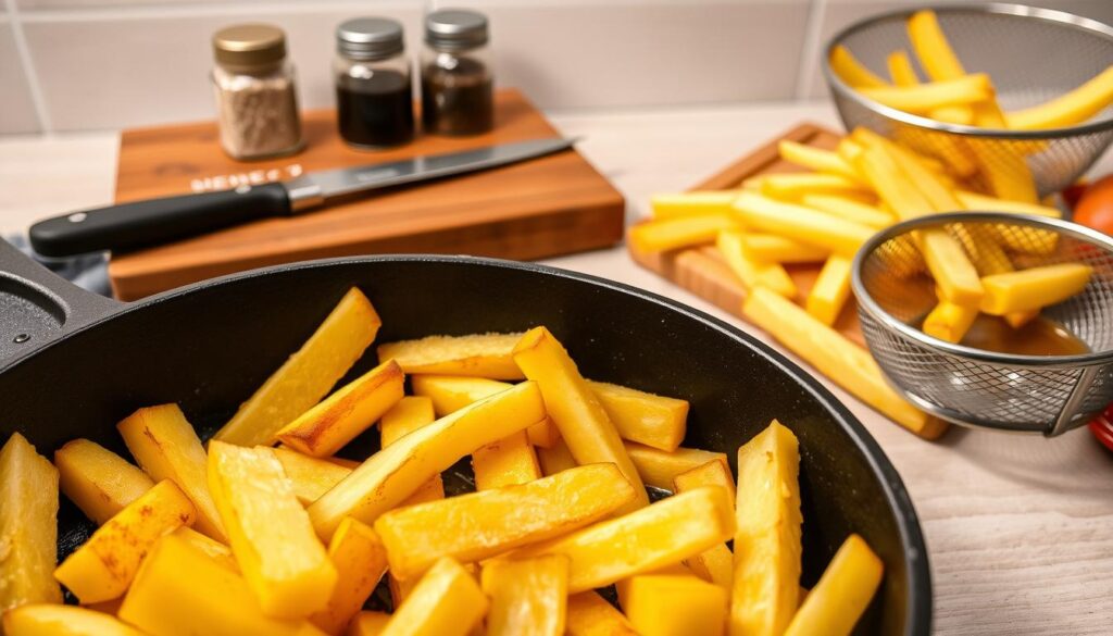 Pommes Frites Zubereitung