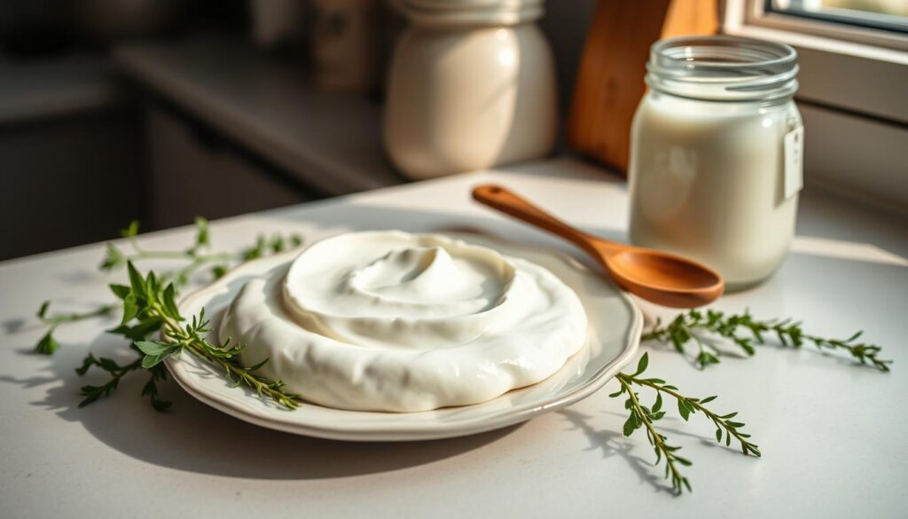 Quark in der Küche