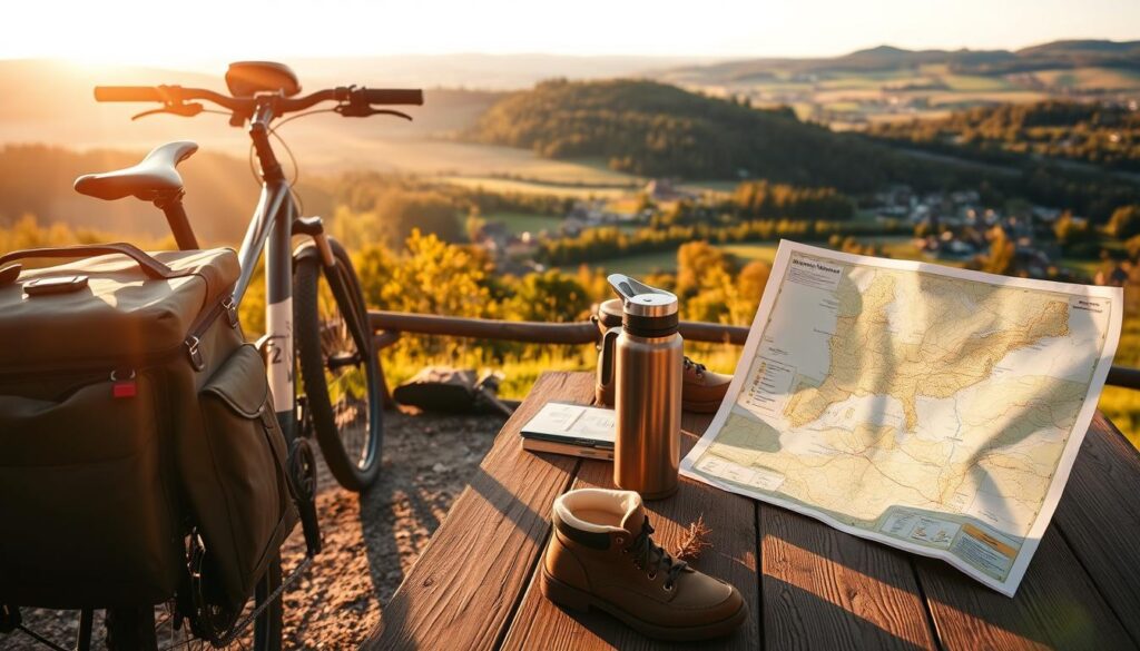 Radtour Vorbereitung