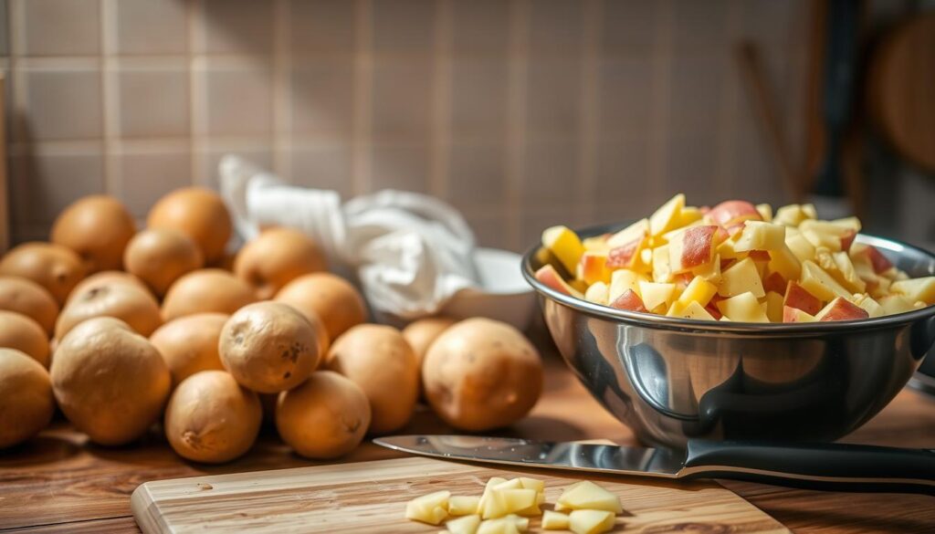 Rezept mit Kartoffeln