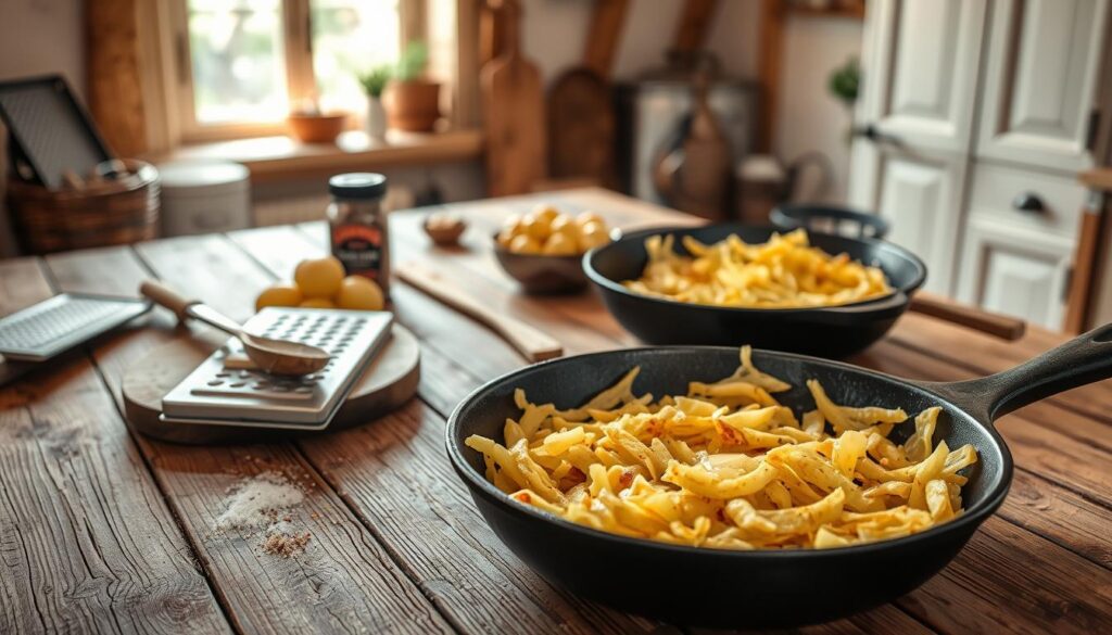 Rösti Zubereitung