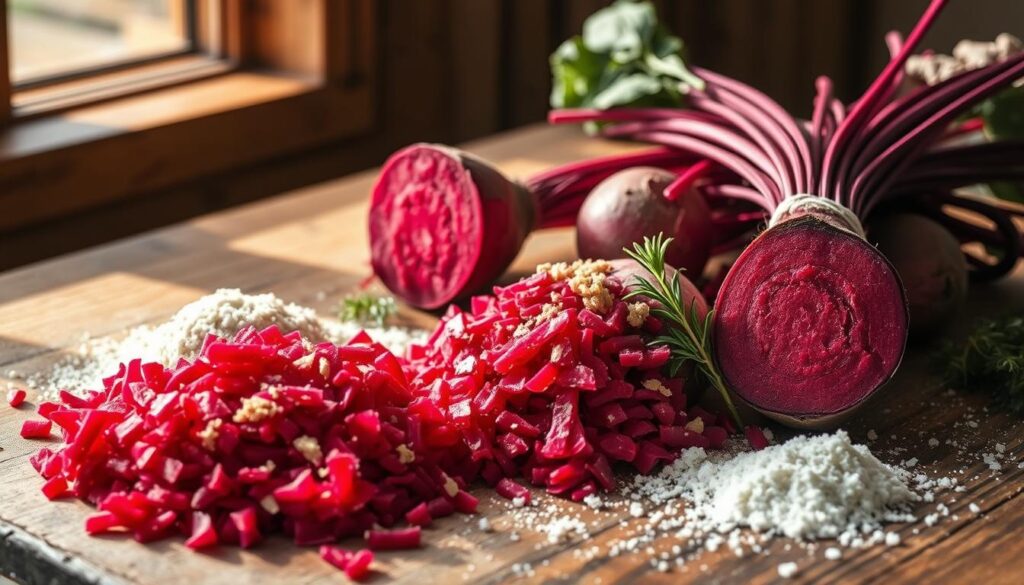 Rote Bete Knödel Zutaten