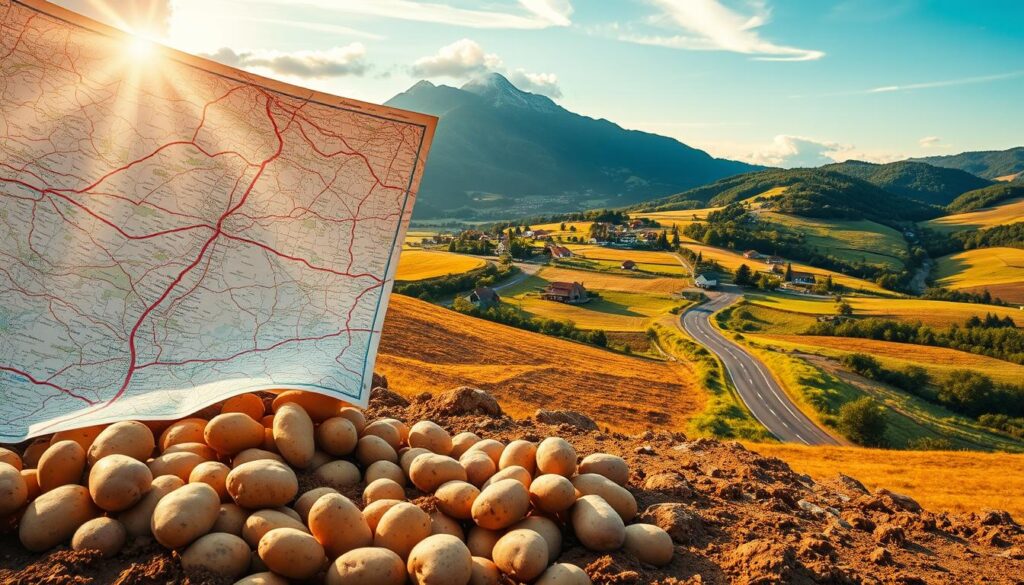 Routenplanung Kartoffeltour