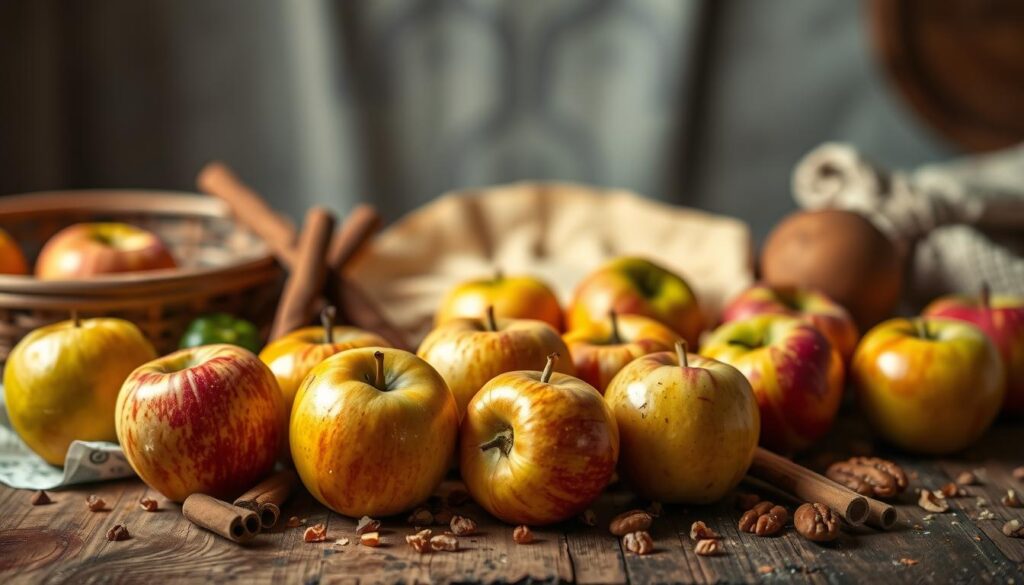 Saisonale Zutaten für Tarte Tatin