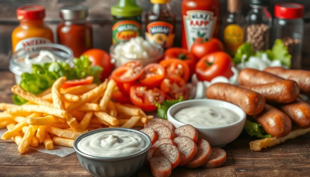 Salchipapa Zutaten
