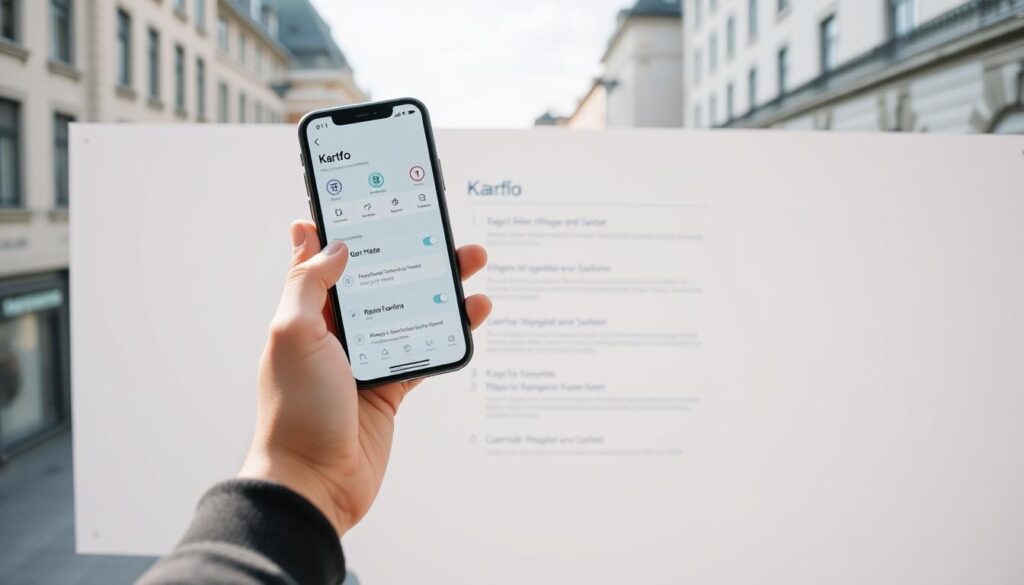 Schritt-für-Schritt-Anleitung Kartfo