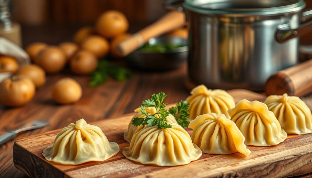 Schritt-für-Schritt Zubereitung von Kartoffeltaschen
