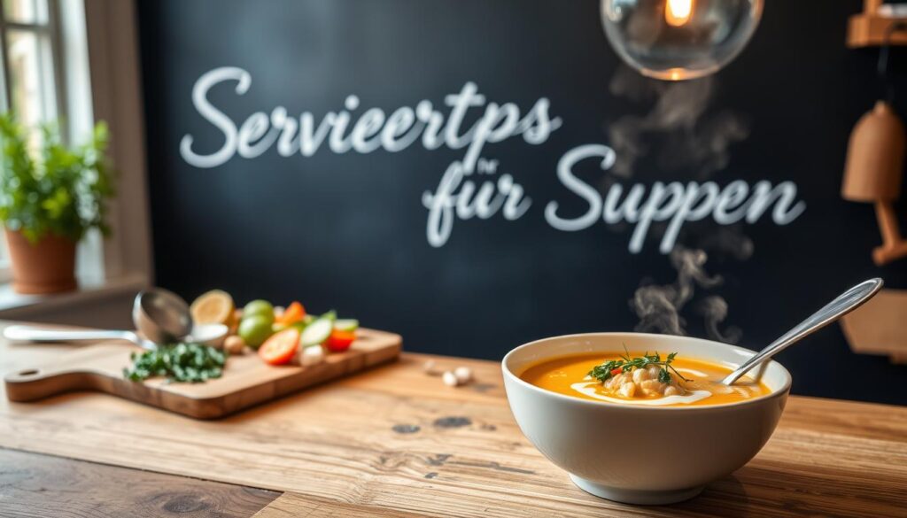 Serviertipps für Suppen