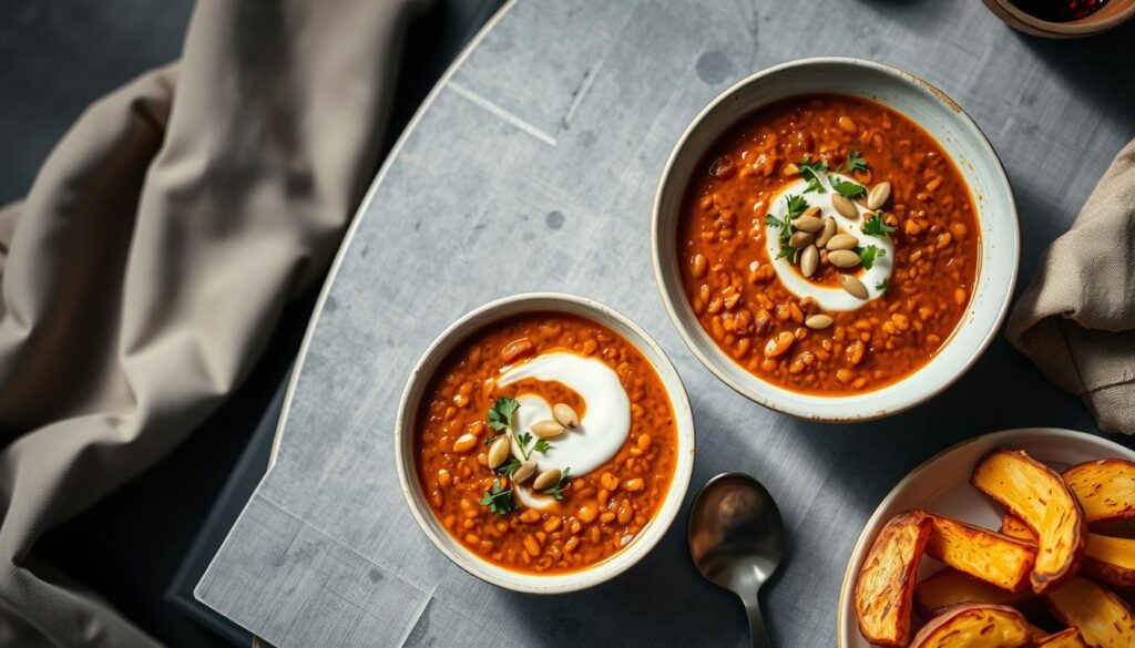 Serviervorschläge für Suppe